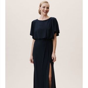 BHLDN dress Navy blue
